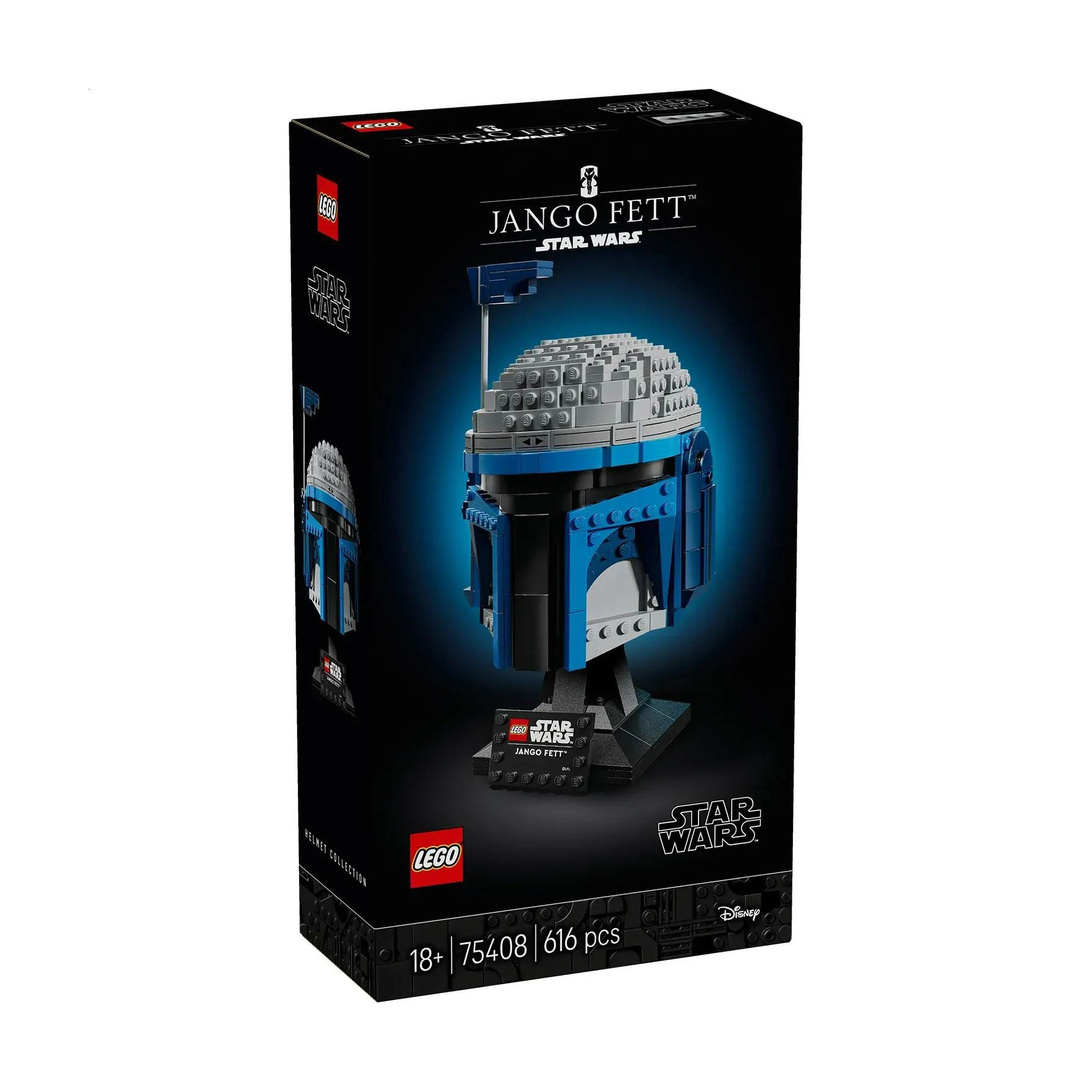 Конструктор LEGO Star Wars Шолом Джанго Фетта, 616 деталей, від 18 років (75408)