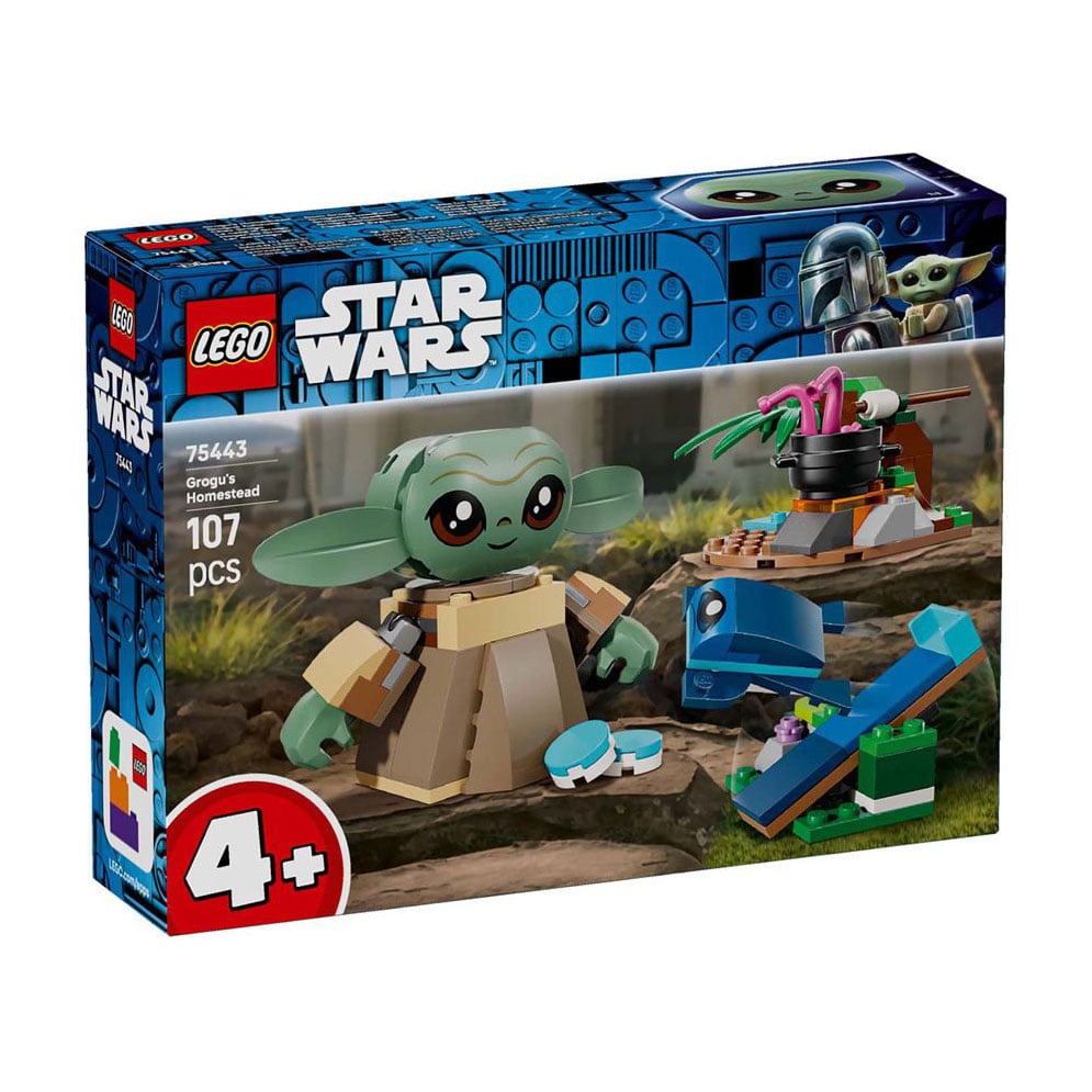Конструктор LEGO Star Wars Сімейний будинок Ґроґу, 107 деталей, від 4 років (75443)